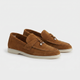 Como Suede Loafer Women Tan