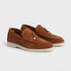 Como Suede Loafer Women Cognac