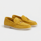 Como Suede Loafer Women Yellow