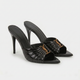 Capri Patent High Heels Black