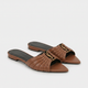 Capri Patent Flats Brown