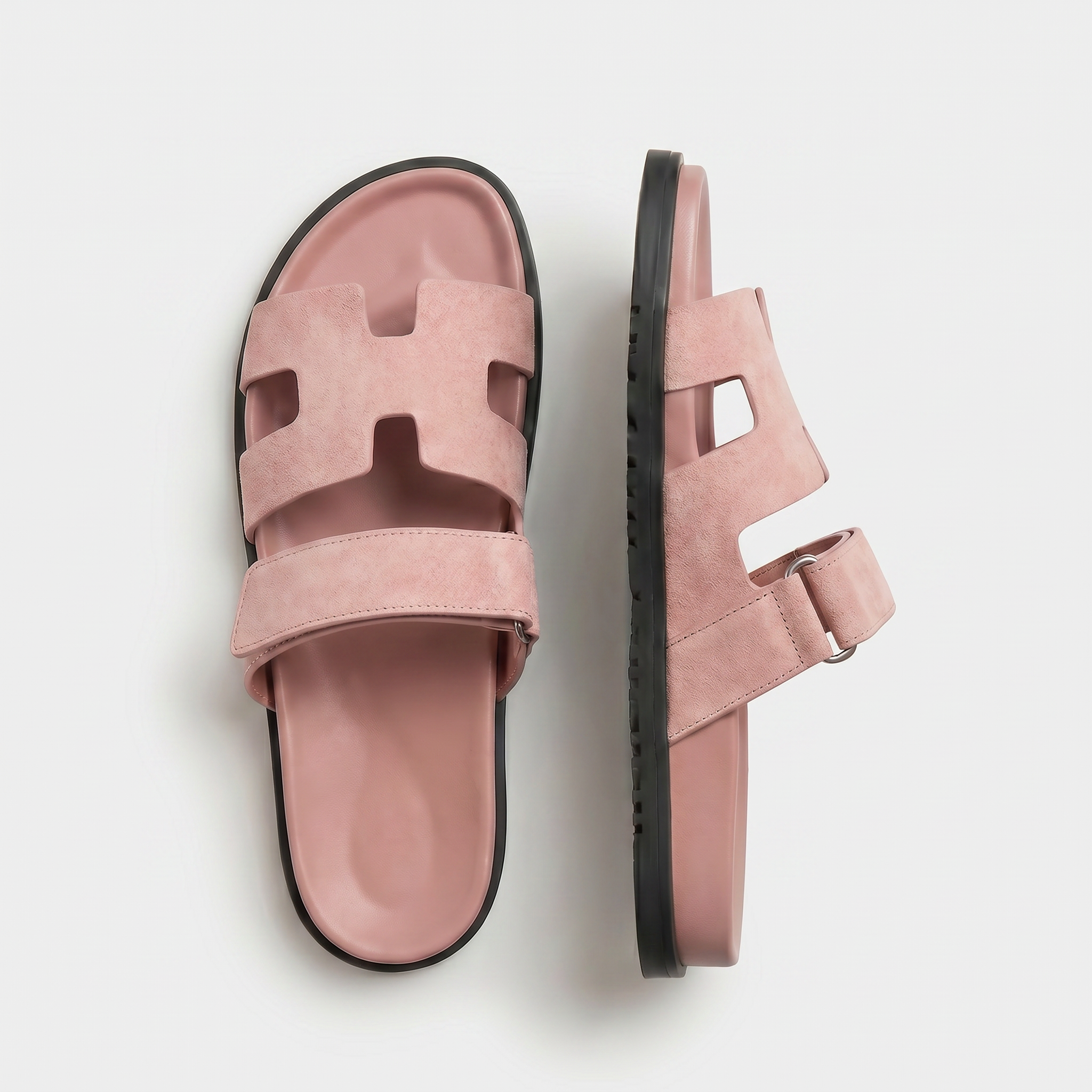 Cannes Suede Slide Women Blush Pink