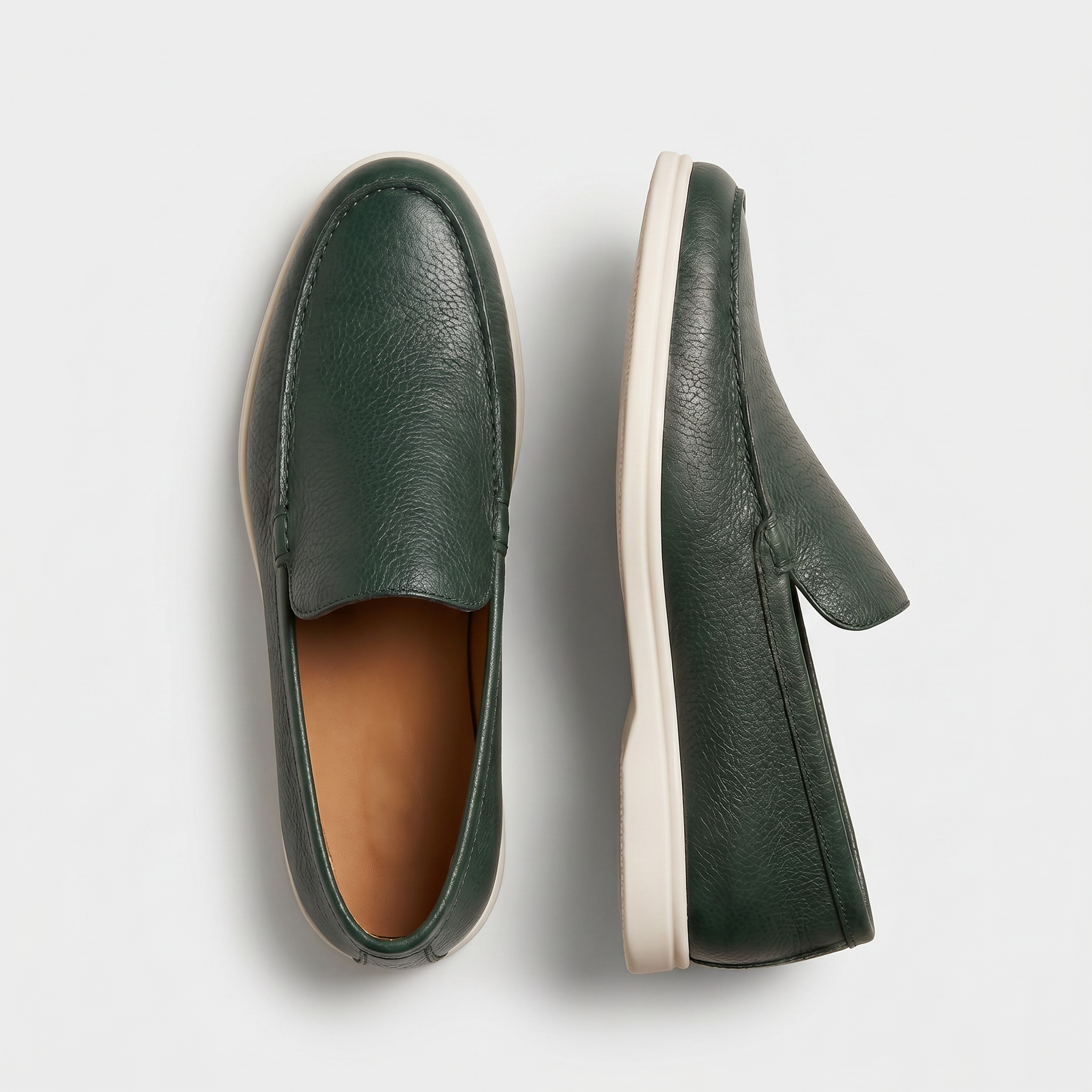 Portofino Leather Loafer Green