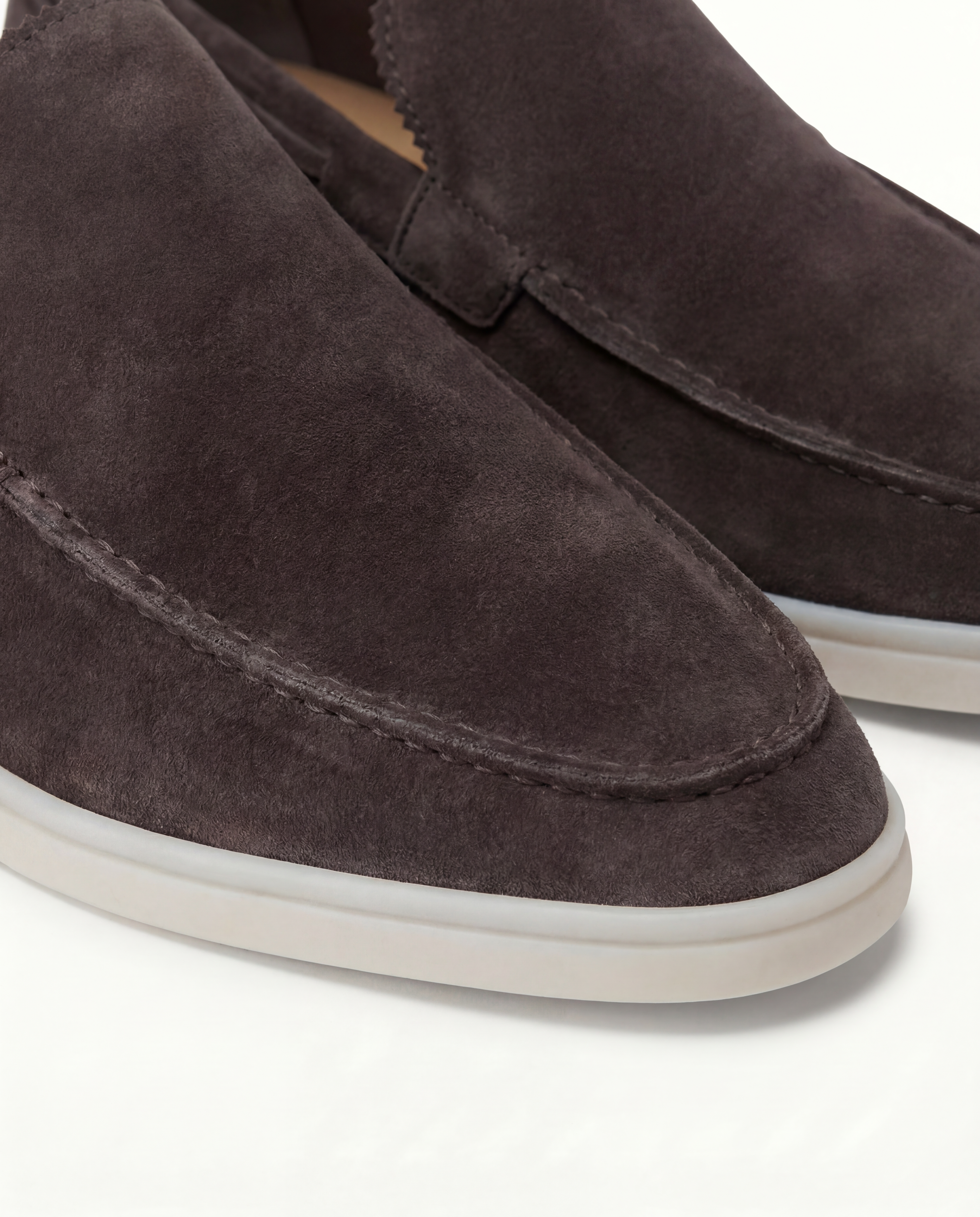 Milano Classic Loafer Suede Dark Espresso