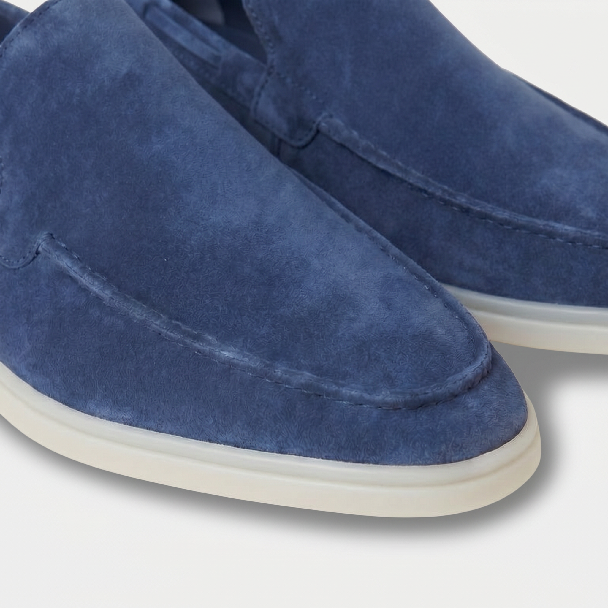 Milano Classic Loafer Wildleder Kobaltblau