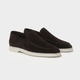 Milano Classic Loafer Suede Onyx Black