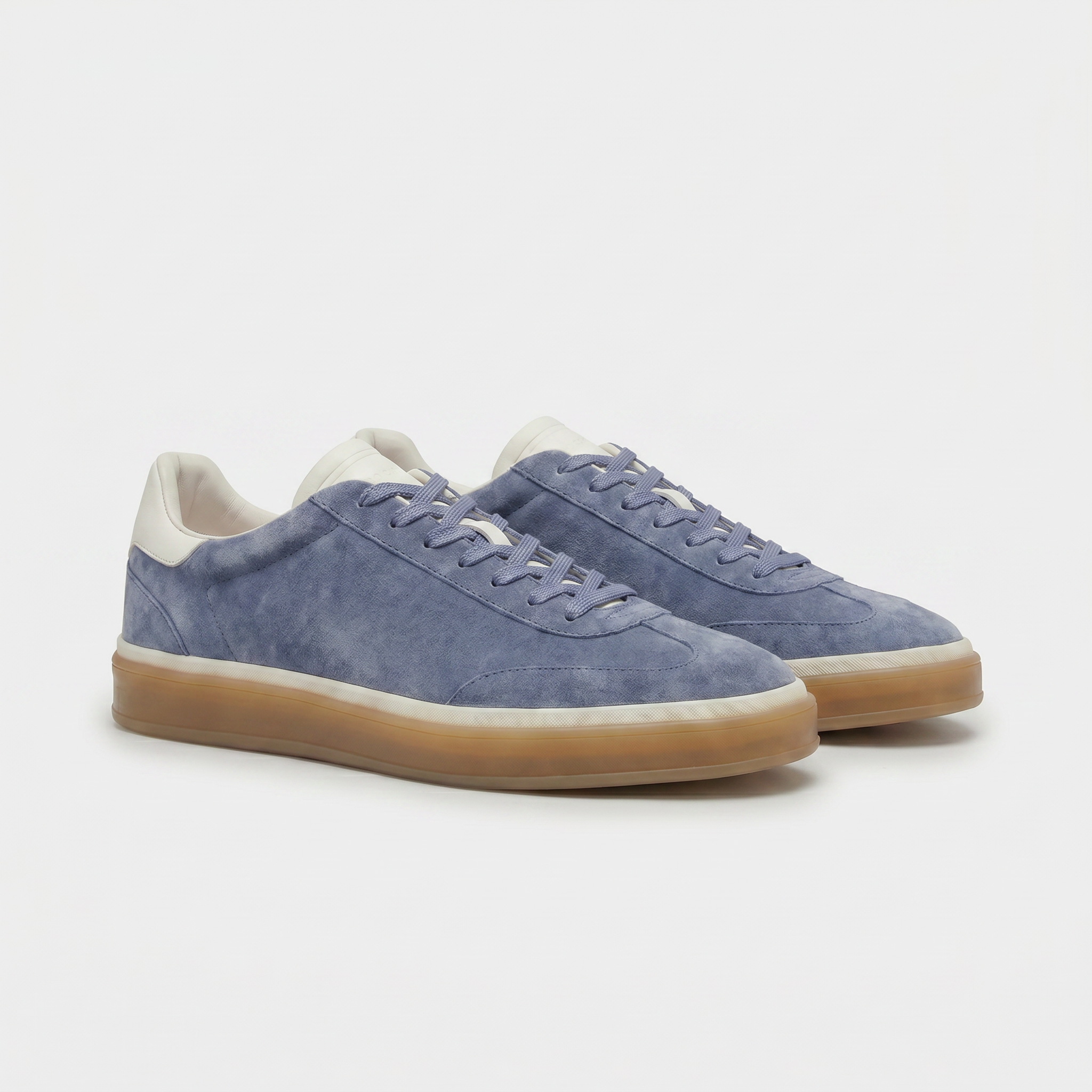 Riviera Court Sneaker Suede Dusty Blue